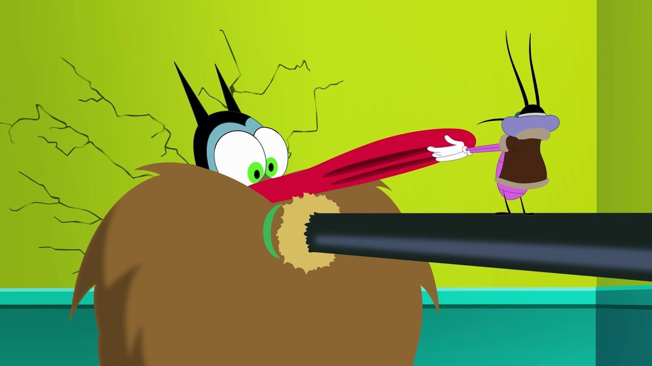 Oggy and the Cockroaches 🧹 OGGY AND THE BROOM - Full Episodes HD