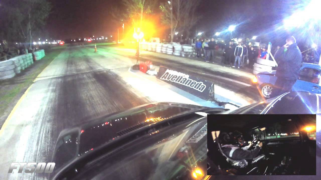 FIAT UNO 1.9 8v 4cil. ASP. 100%STREET LEGAL-FULL DRAG-RACE EQUIPAMENT FT500 7s@201-11s@402mts 230+hp