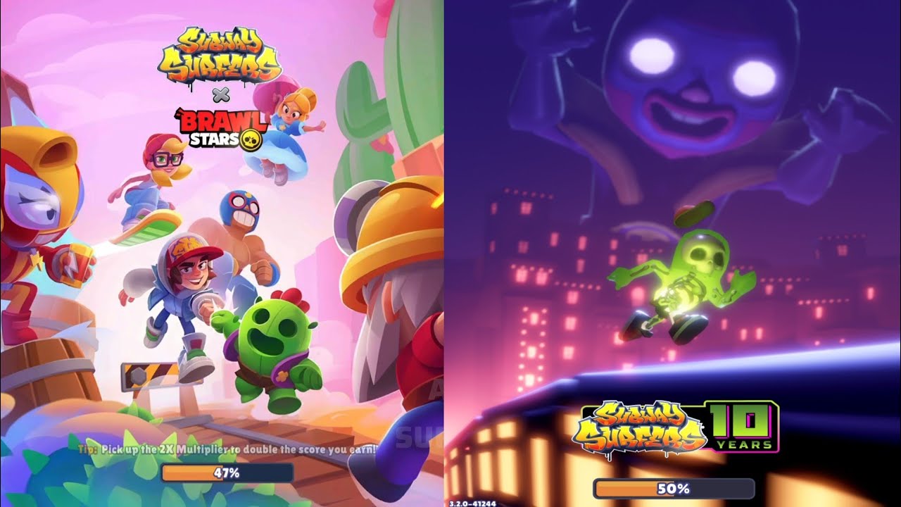 Subway Surfers : Subway Surfers X Brawl Stars 2025 🆚 Mexico Halloween 2022 Showdown 🏁🏆