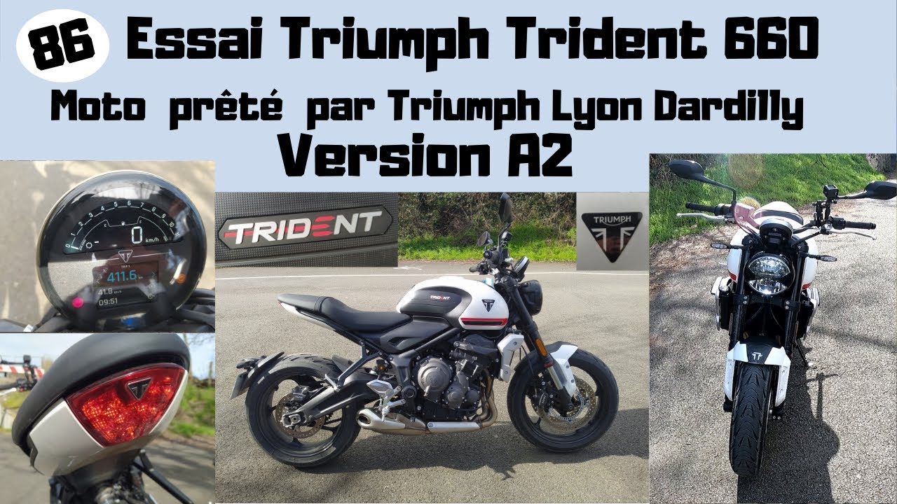 ESSAI TRIUMPH TRIDENT 660 VERSION A2