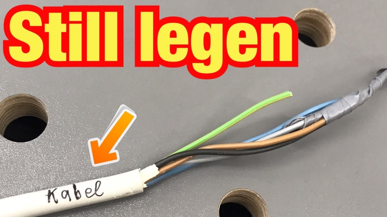 Kabel stilllegen | Kabel beschriften | Proofwood