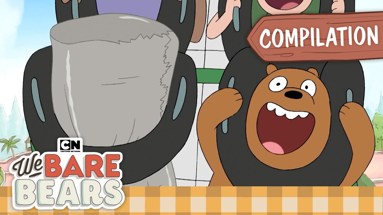Tasty Food Moments | MEGA Compilation | We Bare Bears | Cartoon Network