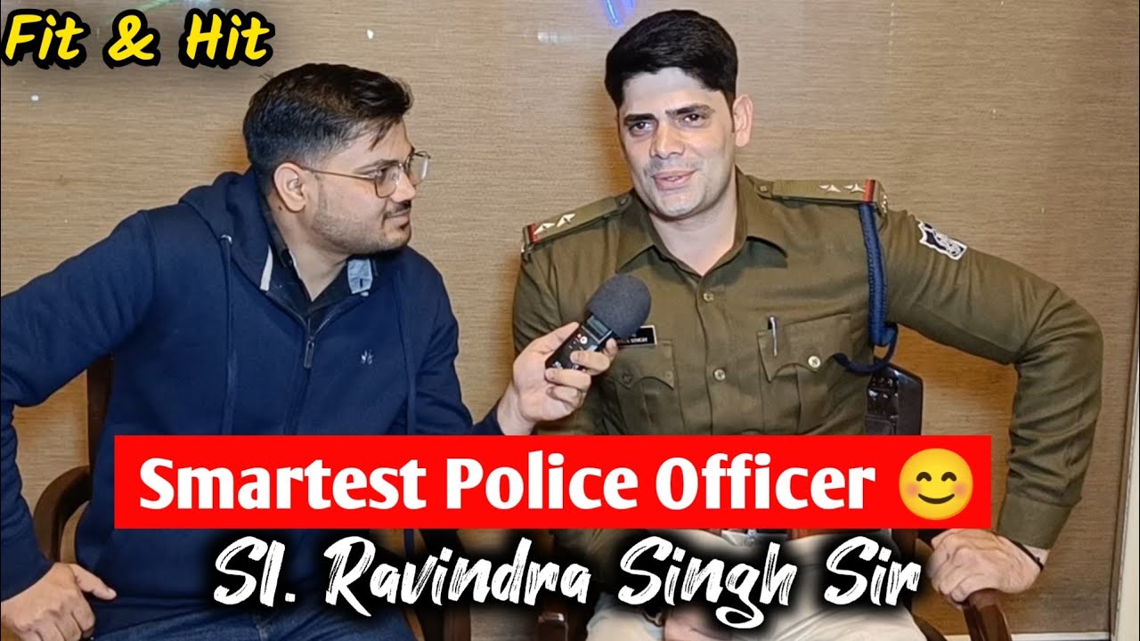 Life Of A Sub-Inspector🔥| SI. Ravindra Singh Sir Interview | Journey, Motivation Strategy📚