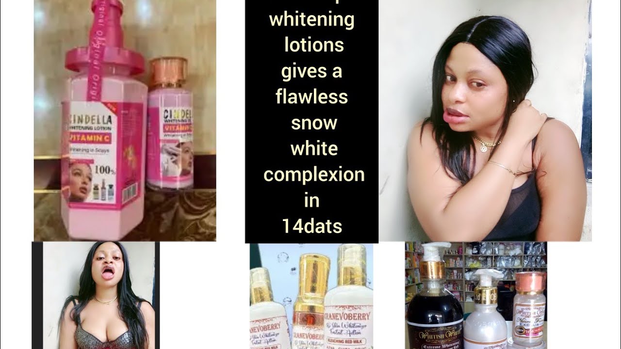 Top 3 best effective whitening lotions that gives a beautiful glassy snow white complexion in 2024