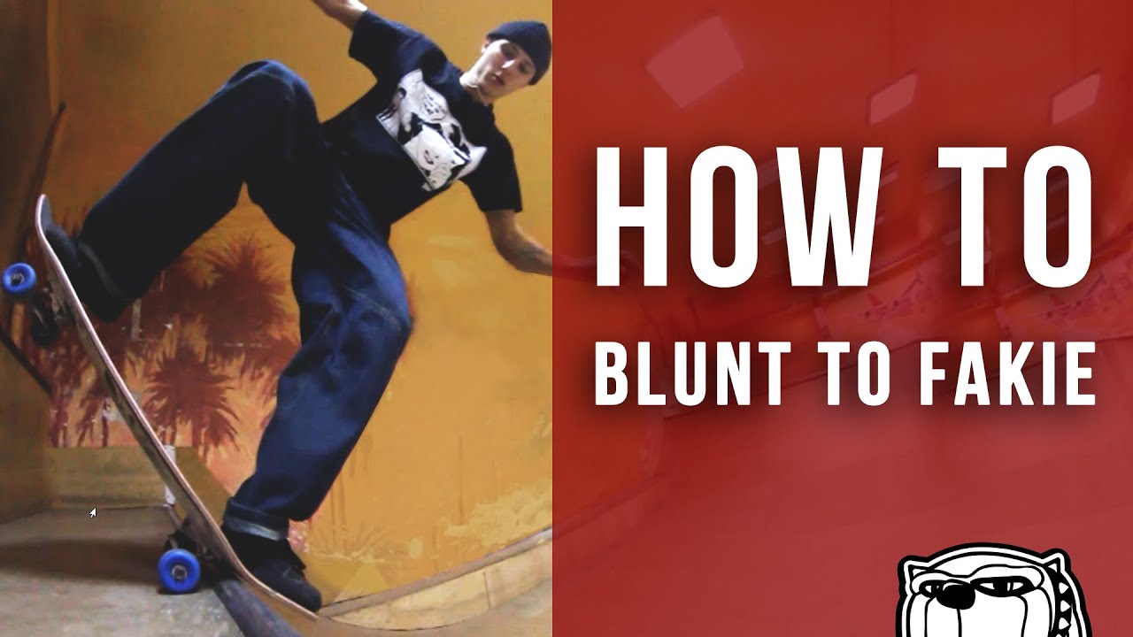 Видео школа скейтбординга - Blunt to Fakie [27 серия]