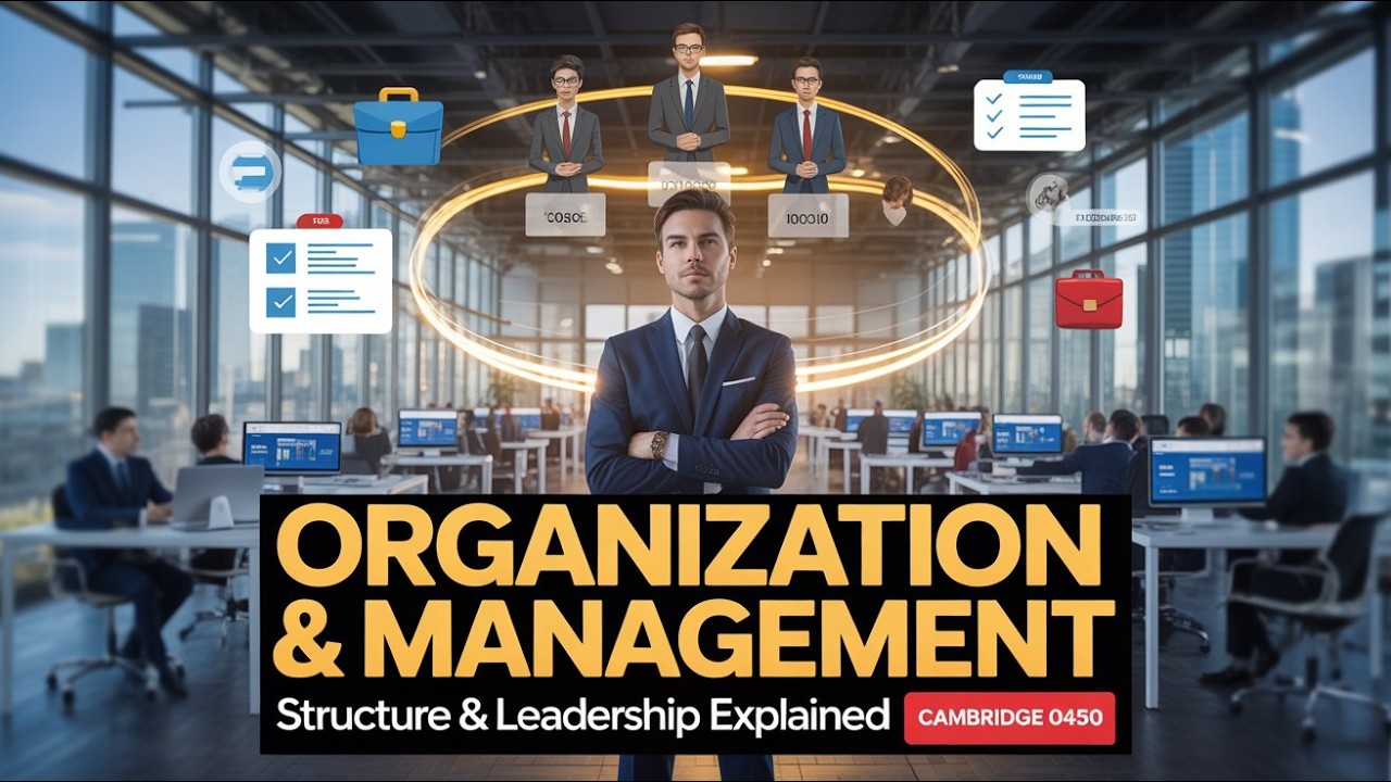 2.2 Organization and Management: 0450 Business Studies Cambridge IGCSE