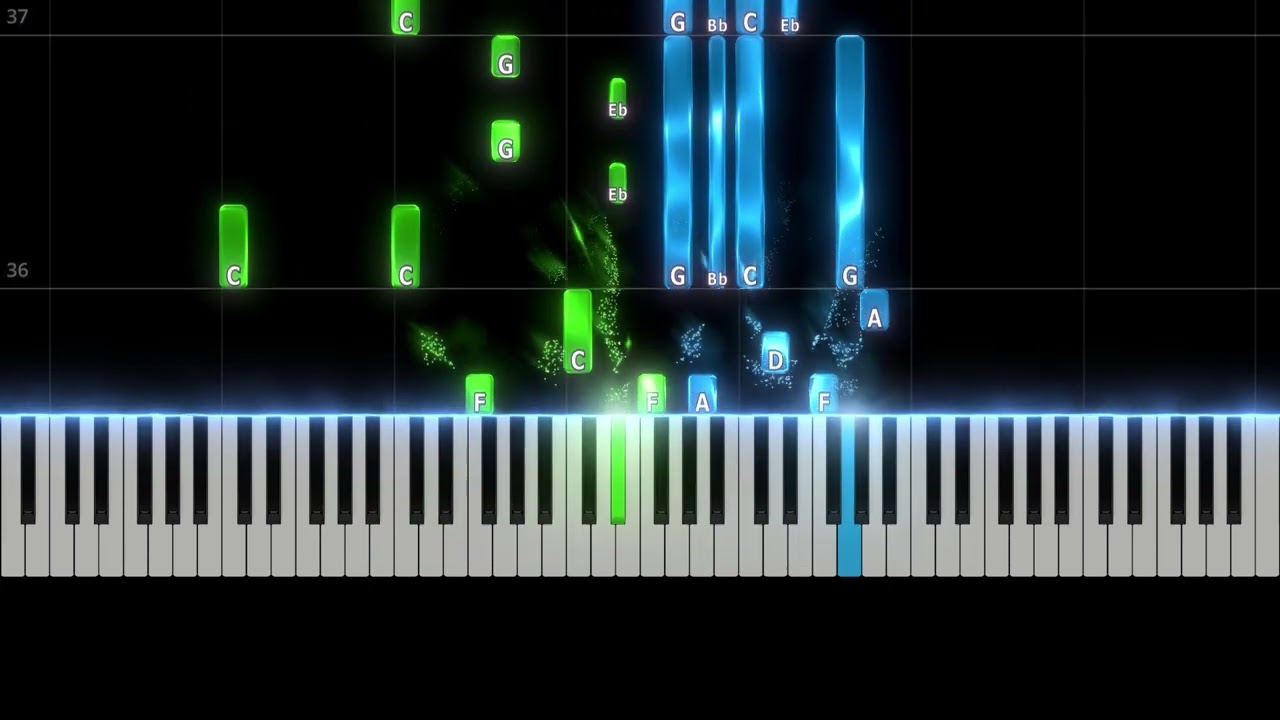 Choral Chambers (Hollow Knight Silksong) - Christopher Larkin [PIANO TUTORIAL]