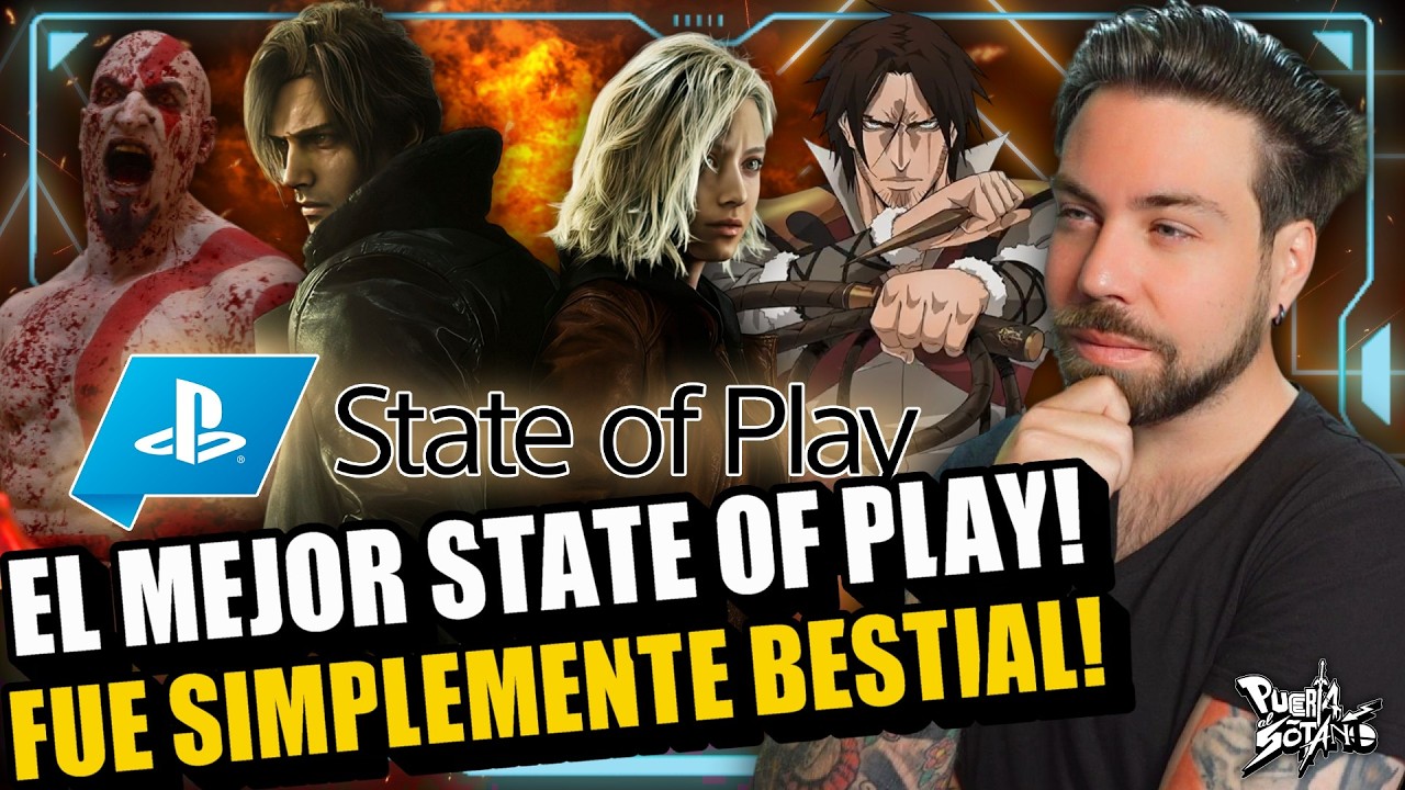 🔥Fue EL MEJOR State of Play EN AÑOS! Un evento CASI PERFECTO! Resumen y Opinión! MÁS DE 30 JUEGAZOS!