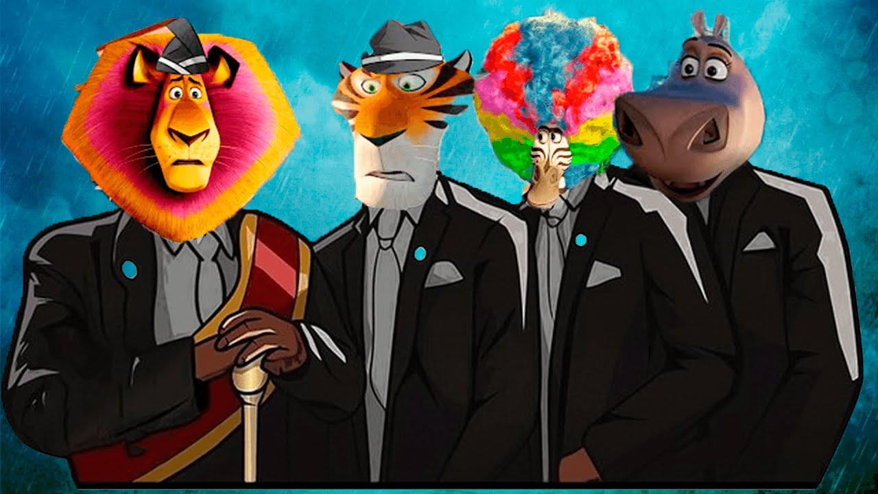 (COVER) - MADAGASKAR 3: EUROPE'S MOST WANTED COFFIN DANCE ON FUNERAL MEME | ASTRONOMIA SONG