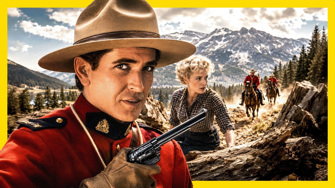 🎬 Северо-Западная тропа (1945) | Вестерн-приключение с Бобом Стилом 🤠🔥 | Экшен с конной полицией