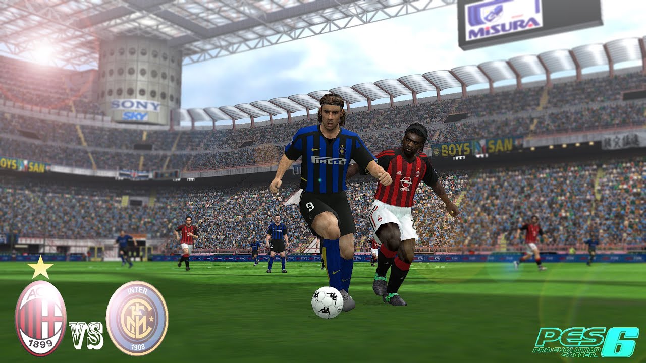 [PES6] Season 2002-03 [ Internazionale vs AC Milan] Patch By *Dreamfinder*
