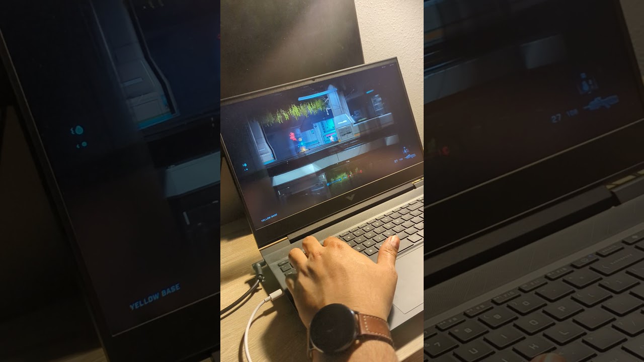 HP - Victus by HP Laptop 16-d0097NR running Halo Infinite
