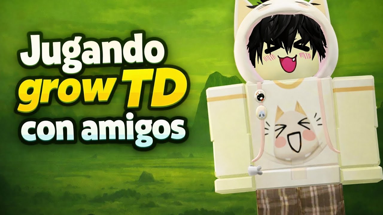 Jugando grow TD con amigos ⭐ (gameplays de grow TD) | AlkaBlox 