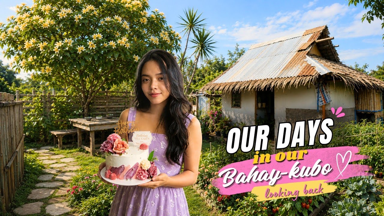 From This Bahay Kubo to Our Dreams | Where we started Small Business and Simple Living
