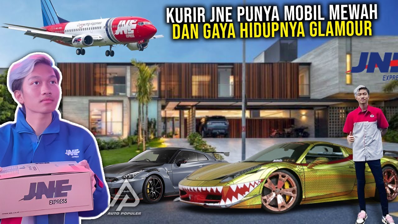 Bukan Kurir Sembarangan! Sampai Punya Mobil Mewah dan Rumah Bak Istana, Sumbernya Darimana?