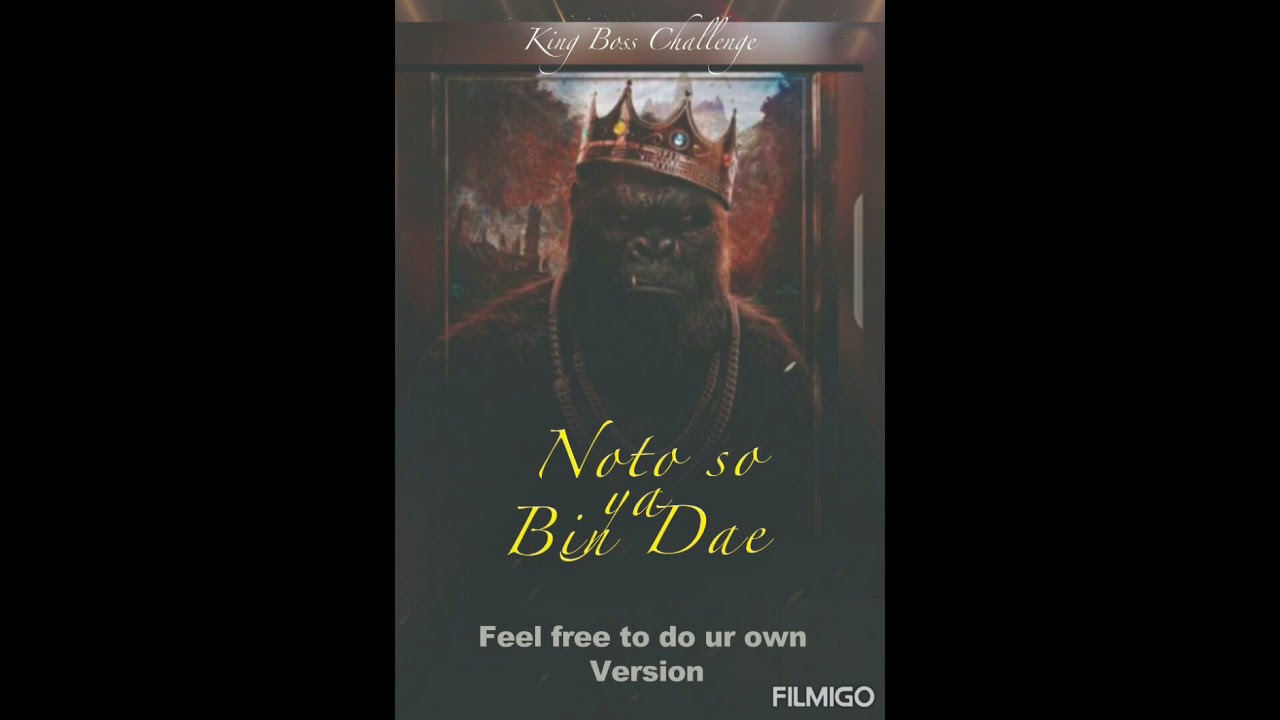 King Boss La__Noto So Ya Bin Dae . Official Audio