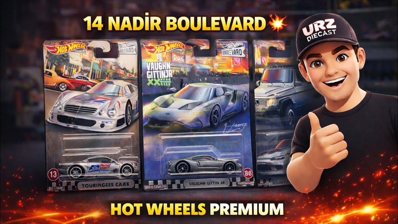 BU BOULEVARD’LARI BULMAK ÇOK ZOR! 😱14 NADİR HOT WHEELS PREMIUM