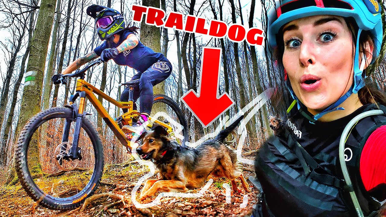 RosieRacer TRAILDOG, Wienerwald Trails, Ergon BA2 Rucksack m. integriertem GoPro Mount, MISS PEACHES