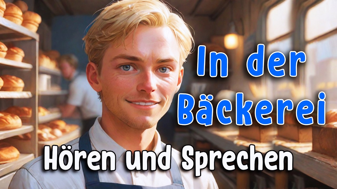 Deutsch lernen durch Hören: Mein Job in einer Bäckerei | Deutsche Geschichte