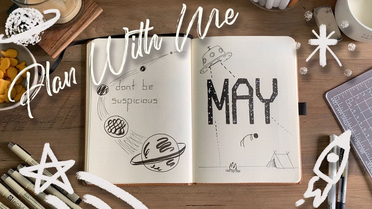 PLAN WITH ME | May 2020 Bullet Journal