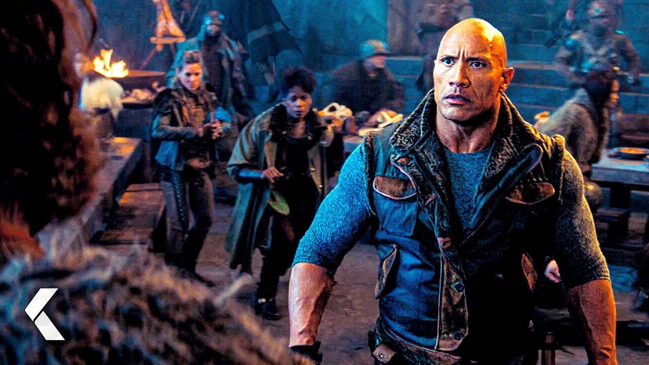Fighting at Jurgen's Castle Scene - Jumanji: The Next Level (2019)