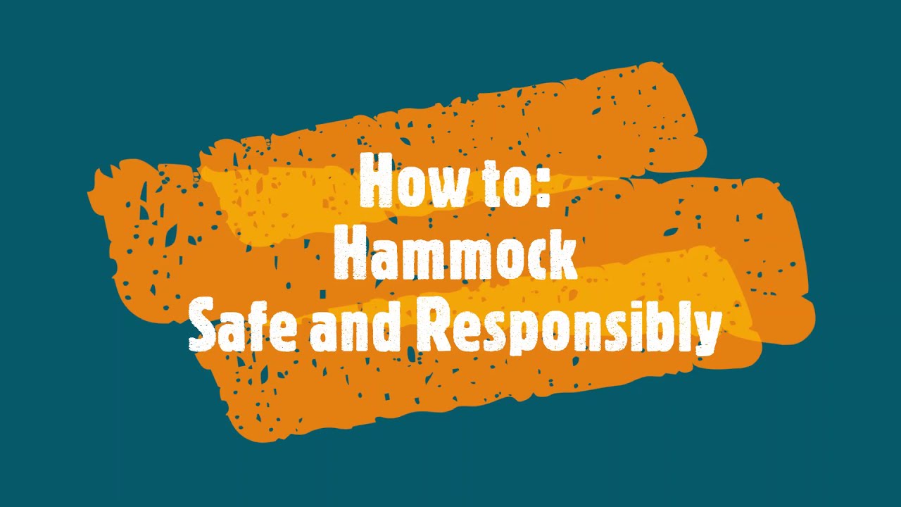 Huntsville SP | How To: Hammock Safely and Responsibly