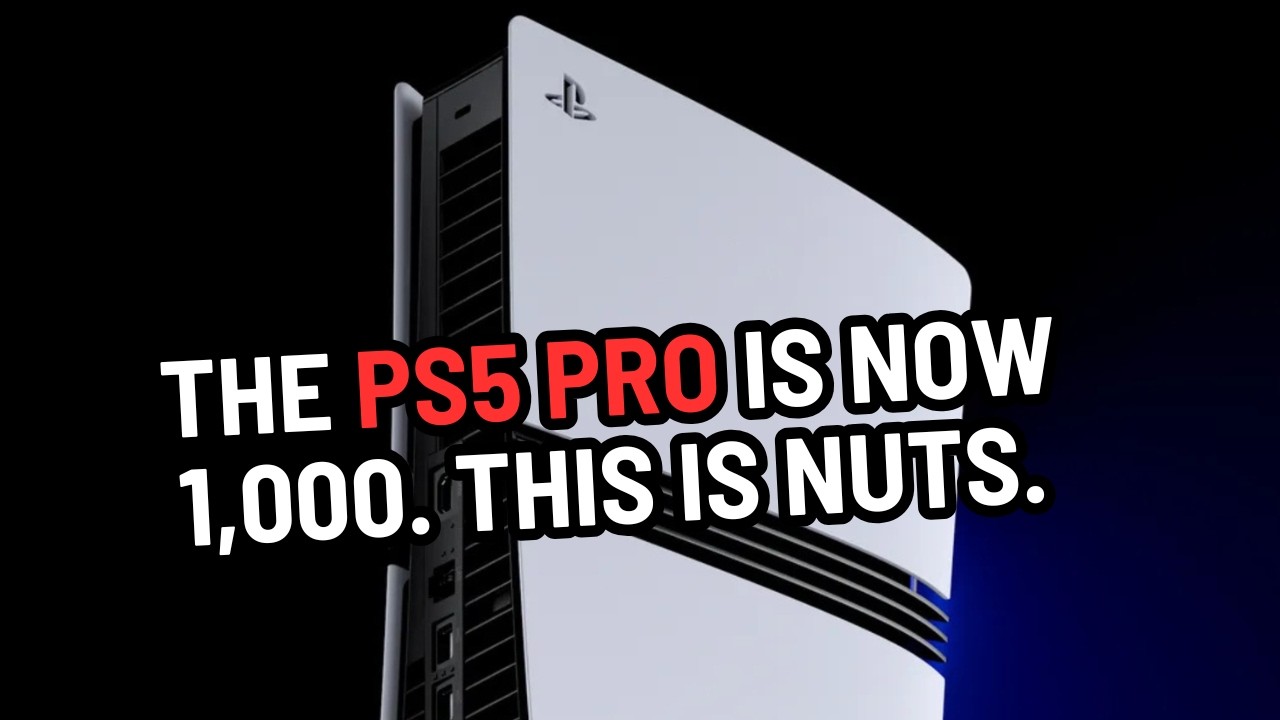 Скоро произойдет повышение цен на PS5 PRO и PS5. Теперь PlayStation Pro будет стоить 1000 долларов.
