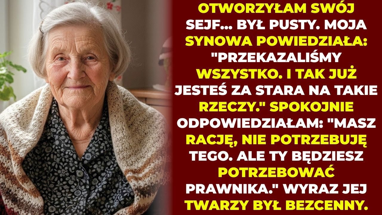 Moja Synowa Oddała Moje Klejnoty, Mówiąc, Że Ich Nie Potrzebuję. Nigdy Nie Spodziewała Się Mojej...