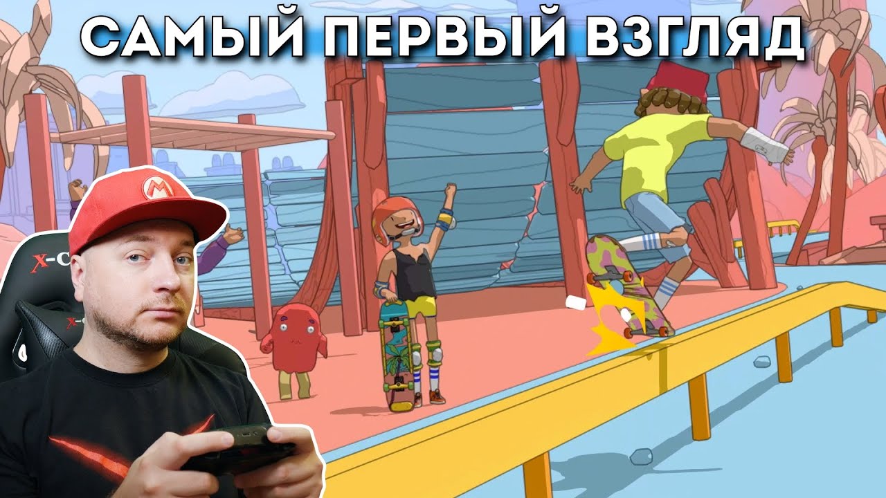 Лучшая 2D-аркада про скейтборд: первый взгляд на OlliOlli World // Denis Major