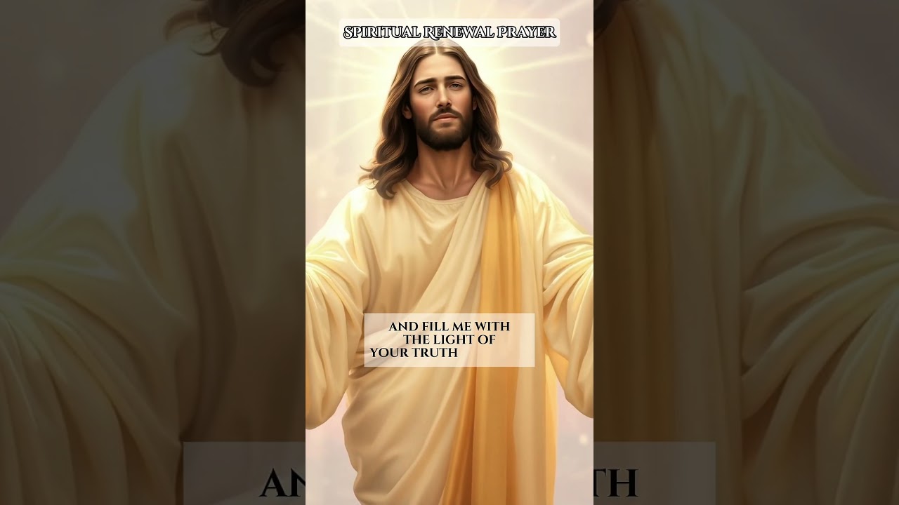 Spiritual Renewal Prayer #christianshorts