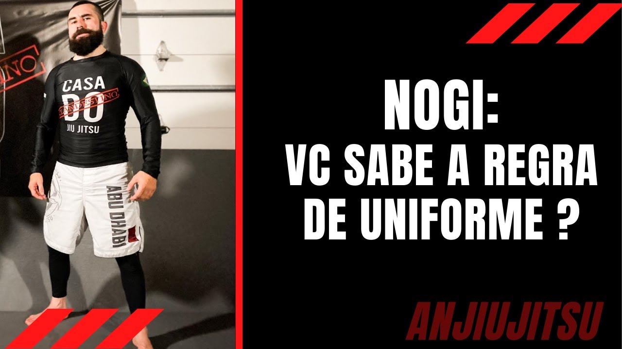 Regra de uniforme NOGI