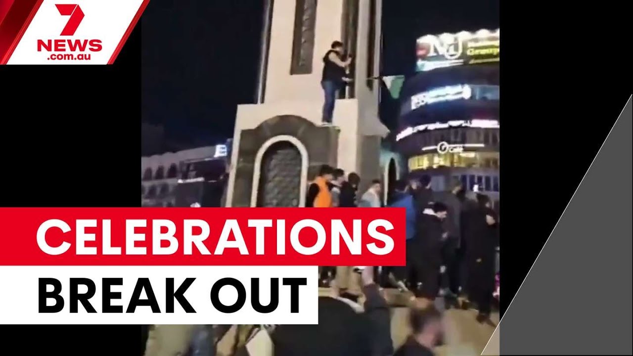 Crowds celebrate across Iran after Khamenei killed | 7NEWS