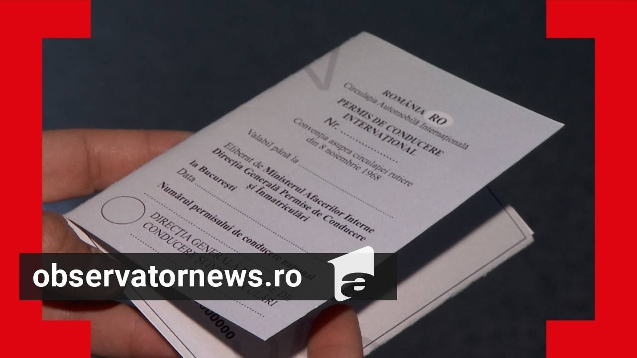 Permisul Internaţional de Conducere poate fi luat de 25 de ori mai ieftin. Puţini şoferi ştiu