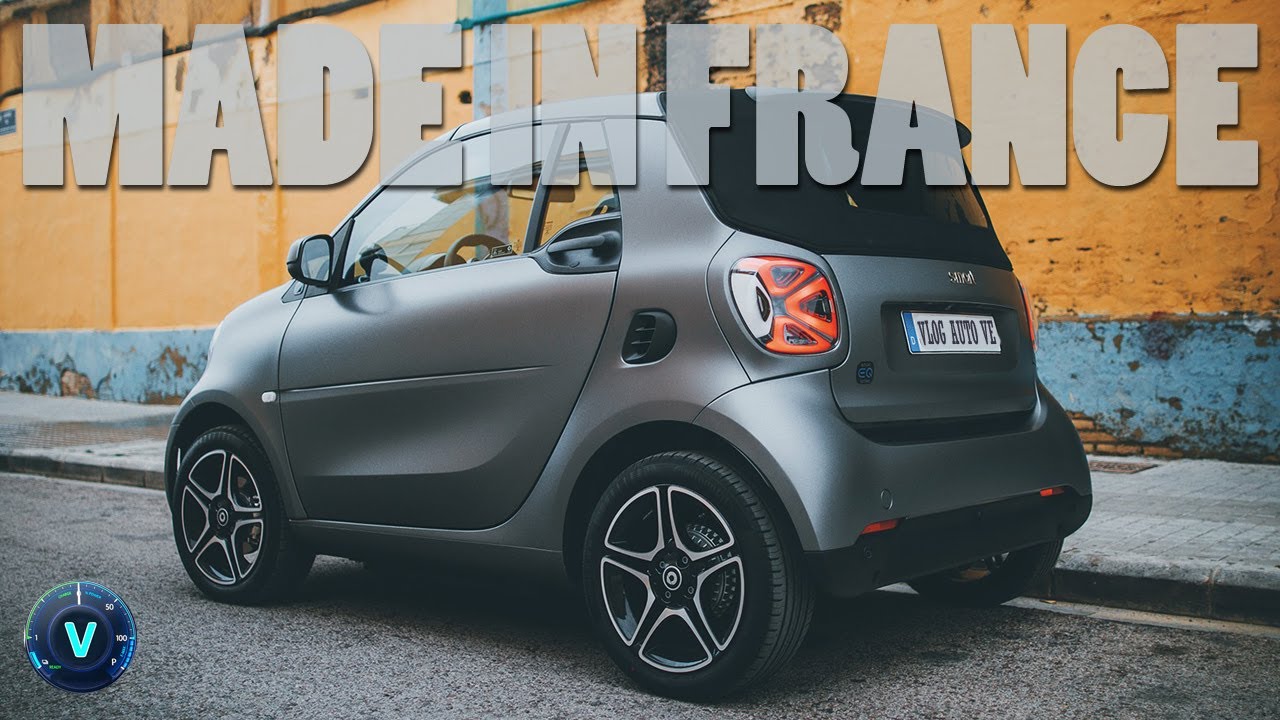 Smart EQ fortwo : 2 places et 2€ le plein ! Fabriquée en France 🇫🇷 [Speed-test]