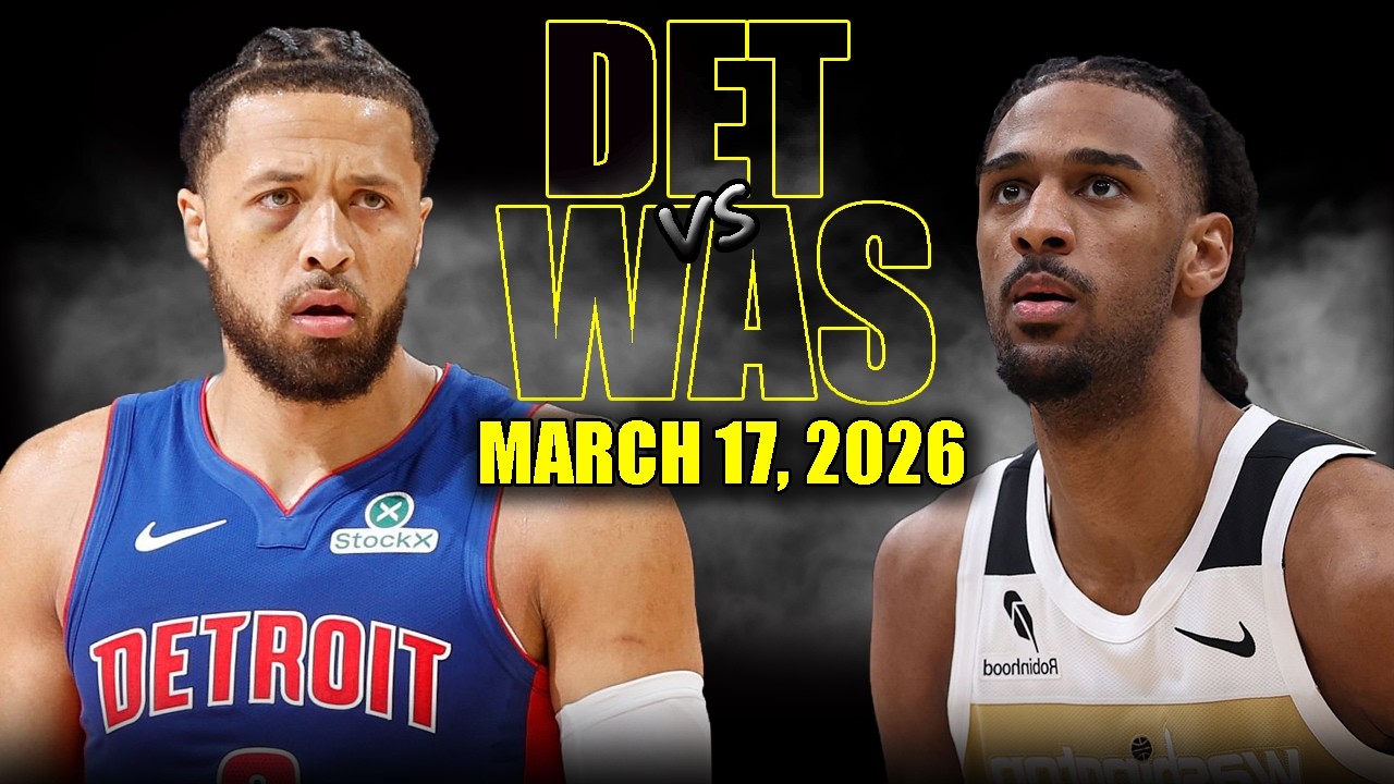 Detroit Pistons vs Washington Wizards Full Game Highlights &ndash; March 17, 2026 | NBA Season