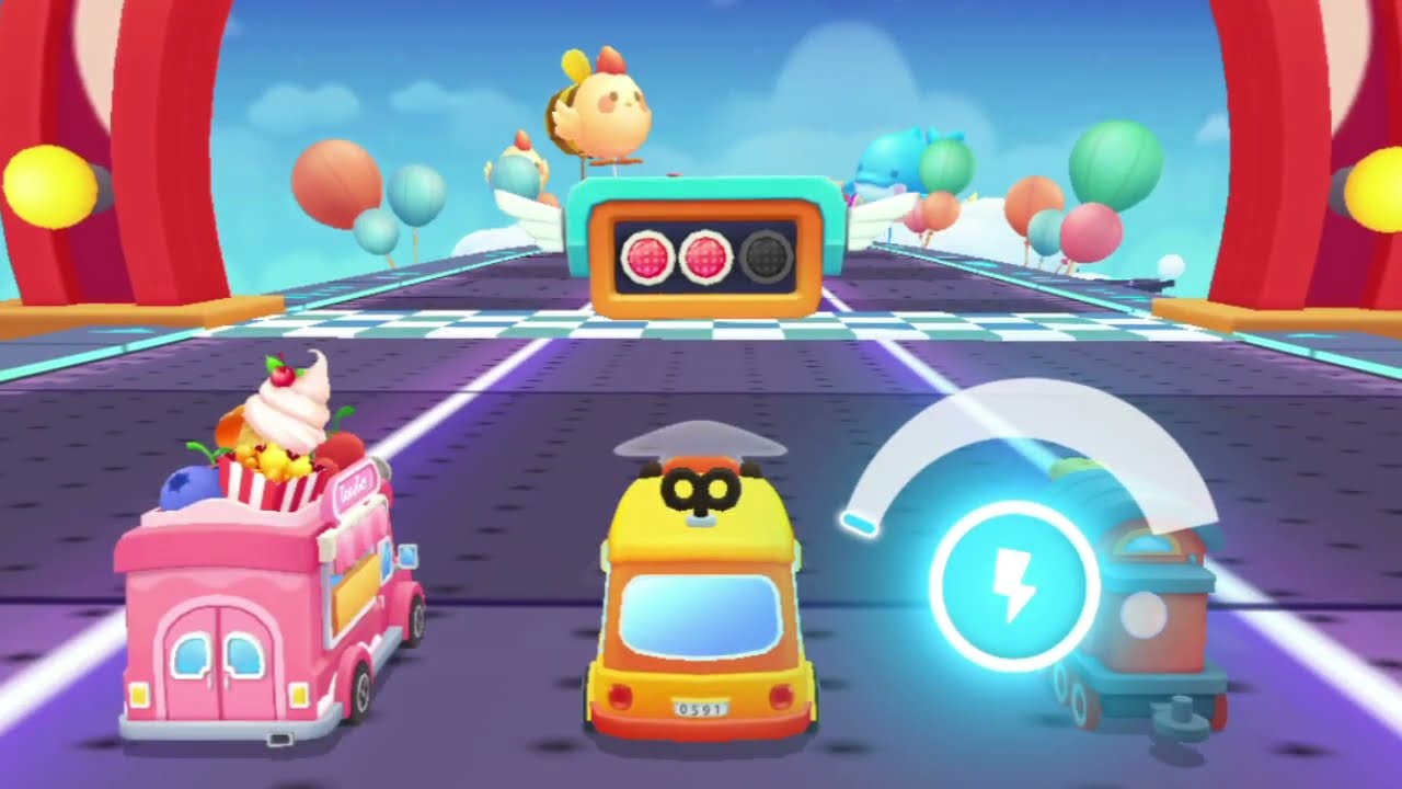 Kids Car Race Game | बच्चों की मजेदार कार रेस 🚗 | Fun Racing Video for Kids #trending #viral #cars 