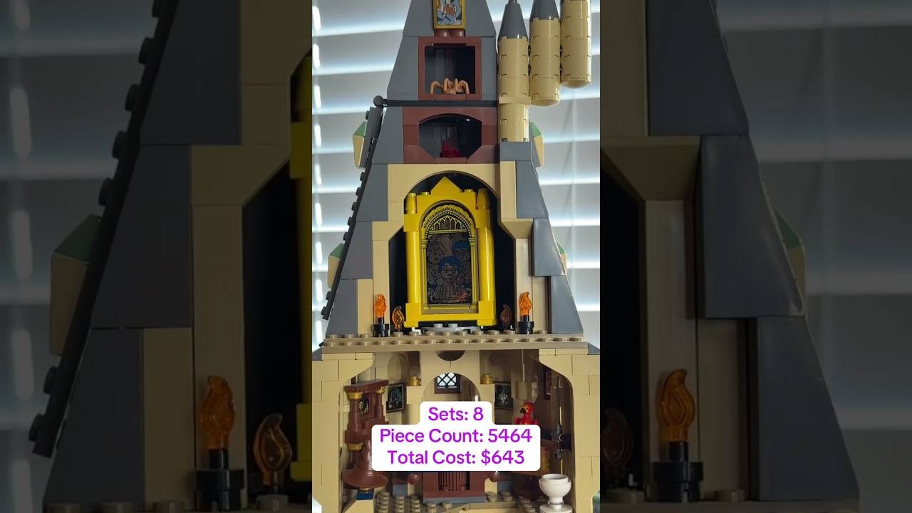 10,000 piece Hogwarts LEGO Castle!!! 