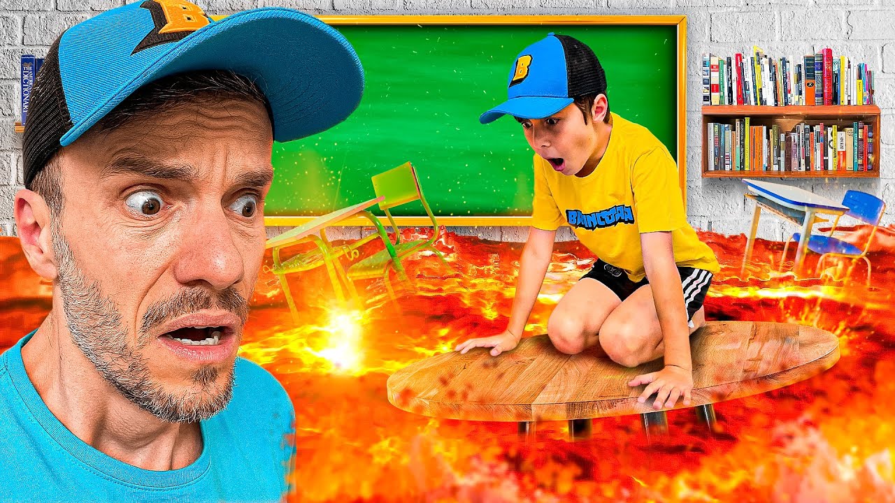 O CHÃO É LAVA NA ESCOLA - Brancoala Games