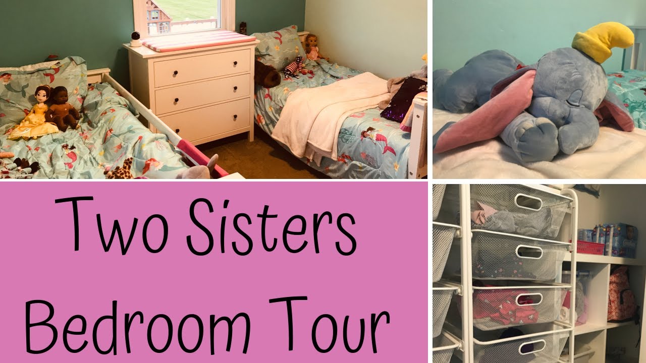 Shared Girls Bedroom Tour | Cleaning Kids Rooms | Declutter and Organize | Special Needs Room Tour