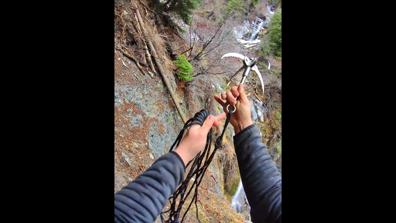 Grappling Hook In Action