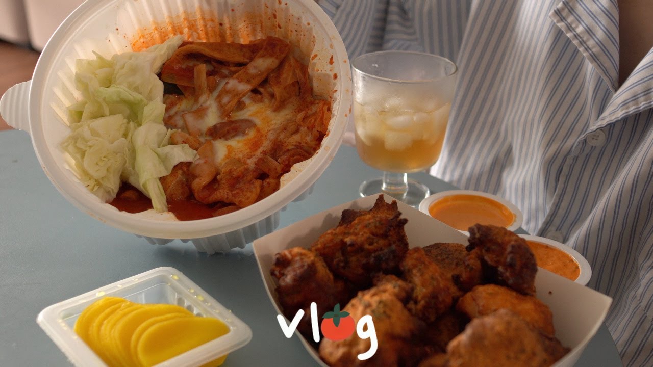 밥도둑은 김치찜이 아니라 나였다 / 저당 엽떡 + 굽네치킨 먹고 애사비로 관리하는 일상 (feat.라이블링) / 크림김치볶음밥, 양송이스프