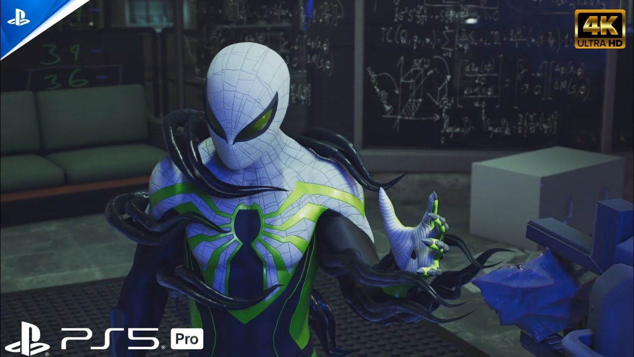 spider man 2 gameplay Ps5 pro 60 fps 4k