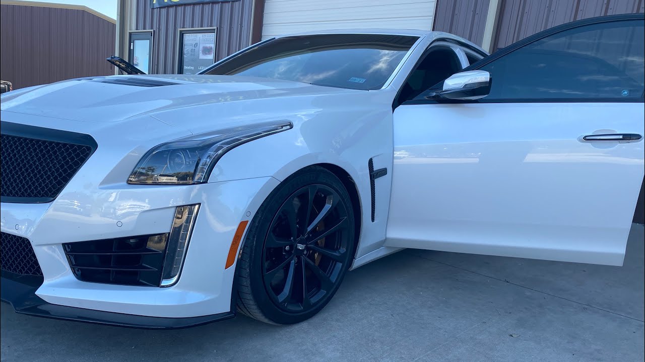 17 Cadillac CTS-V CRAZY SYSTEM. Morel Elate Carbon Pro’s. DD Audio 3512 subwoofer. AC DSP. JL Audio