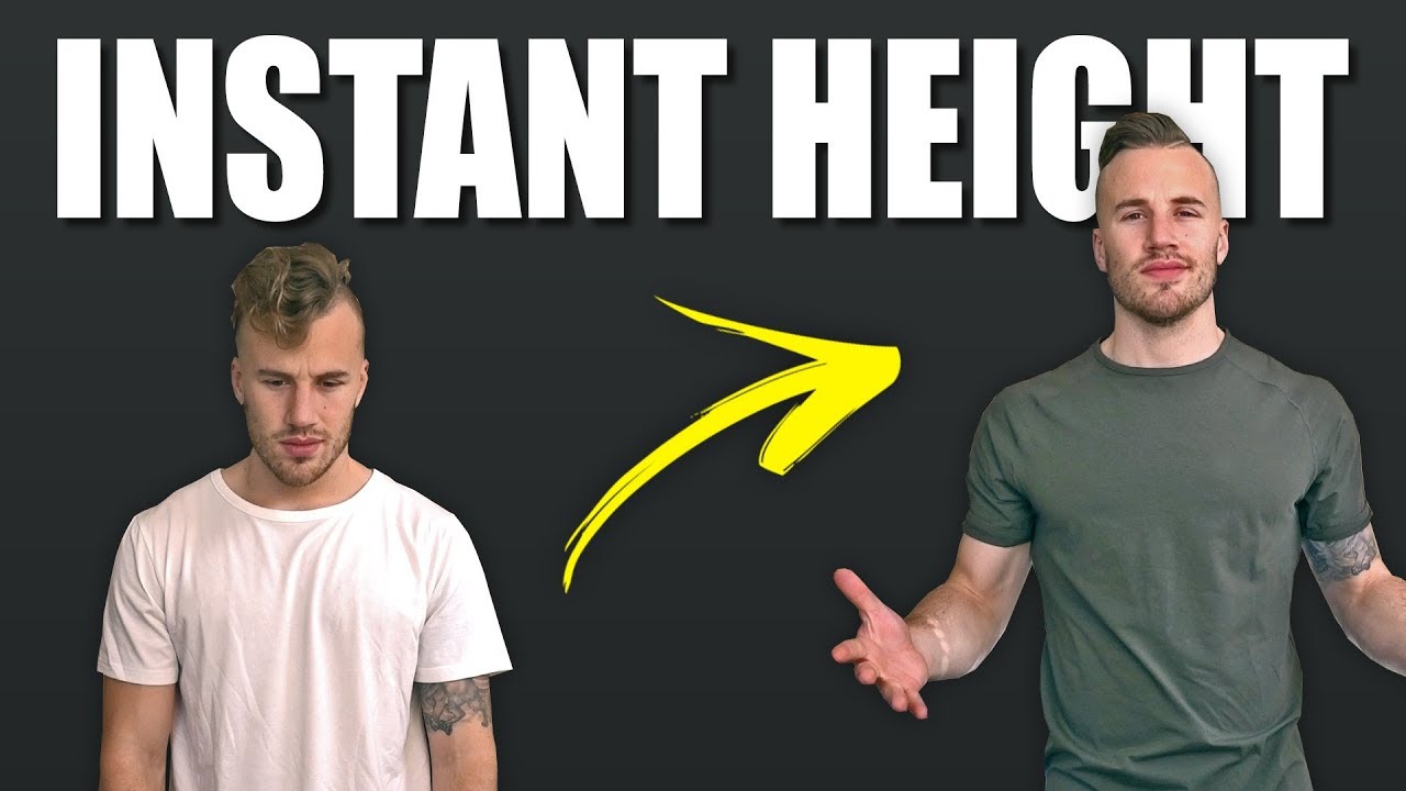 How to Look Taller Instantly (HEIGHT HACKS!)