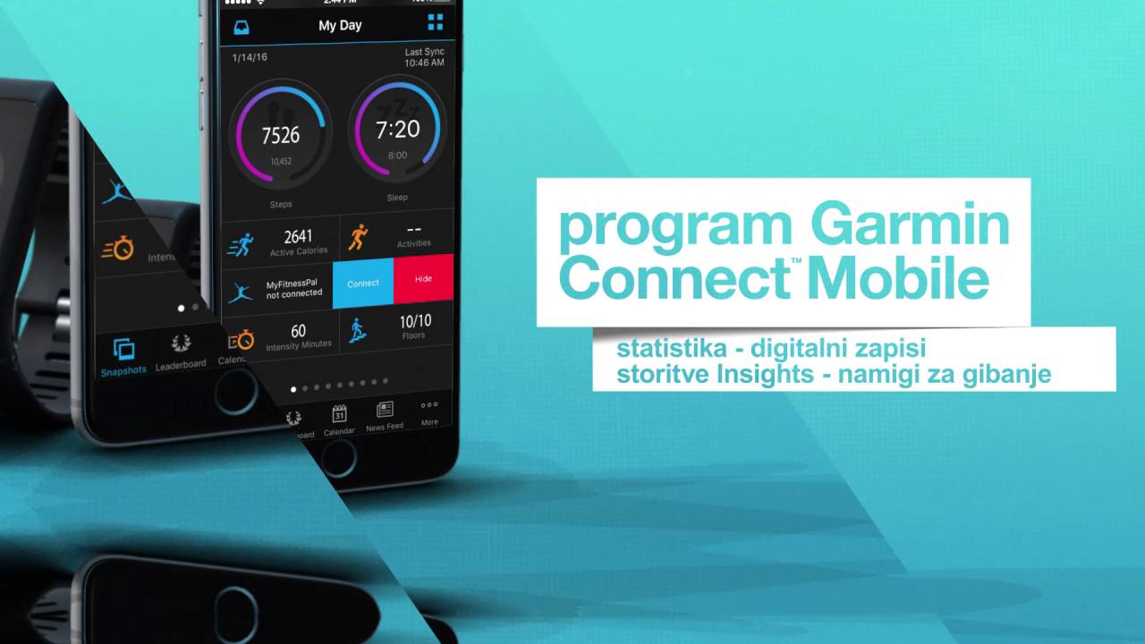 Garmin Vivoactive HR z merjenjem srčnega utripa na zapestju (slovenski)