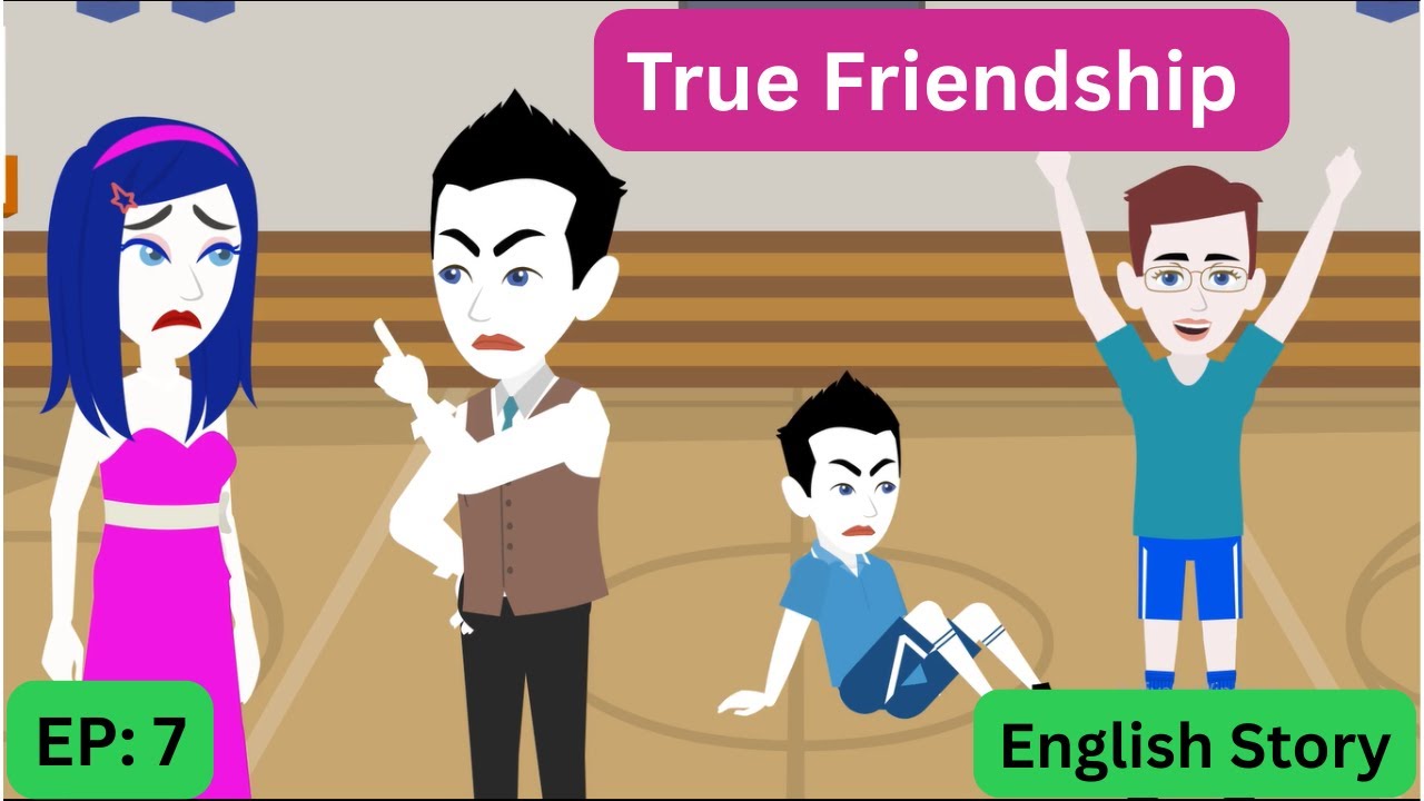 True Friendship #7 | Animation Story| English Story| Learn English | Subtitles| Poonam Animates.