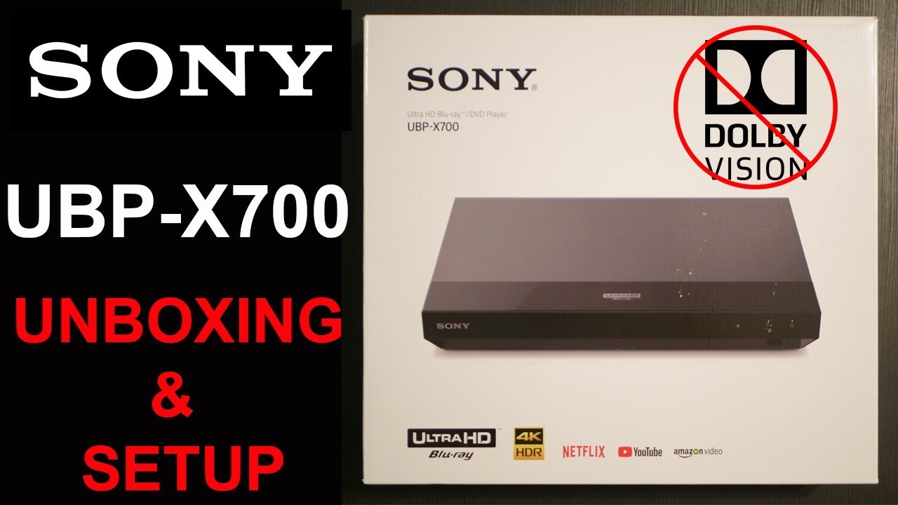Обзор 4K Blu-ray-плеера Sony UBP-X700 | Обзор распаковки и настройки | Протестированные приложения
