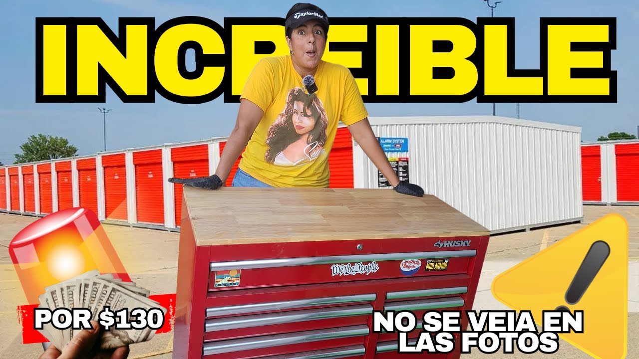 Subasta de storage: lo que descubrí no estaba en las fotos 🤯Nos fuimos muy felices!