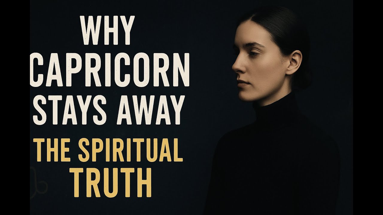 CAPRICORN ♑🌌 WHY YOU CAN&rsquo;T BE AROUND TOO MANY PEOPLE &mdash; THE SPIRITUAL TRUTH REVEALED 🔮✨