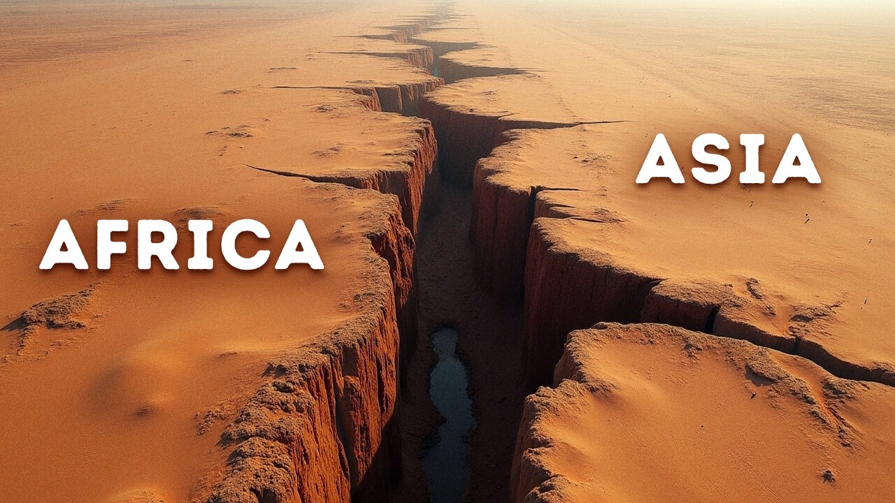 Africa And Asia Are Drifting Away from Each Other